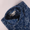 ZR Dark Blue Printed Shirt